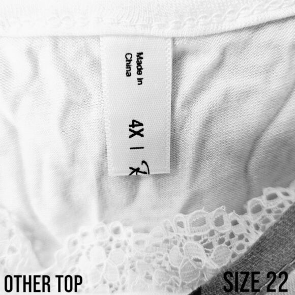 ROSE GAL Plus Size 3Piece Tank Tops Floral White Lace short Set. SIZE 22 - Picture 15 of 16